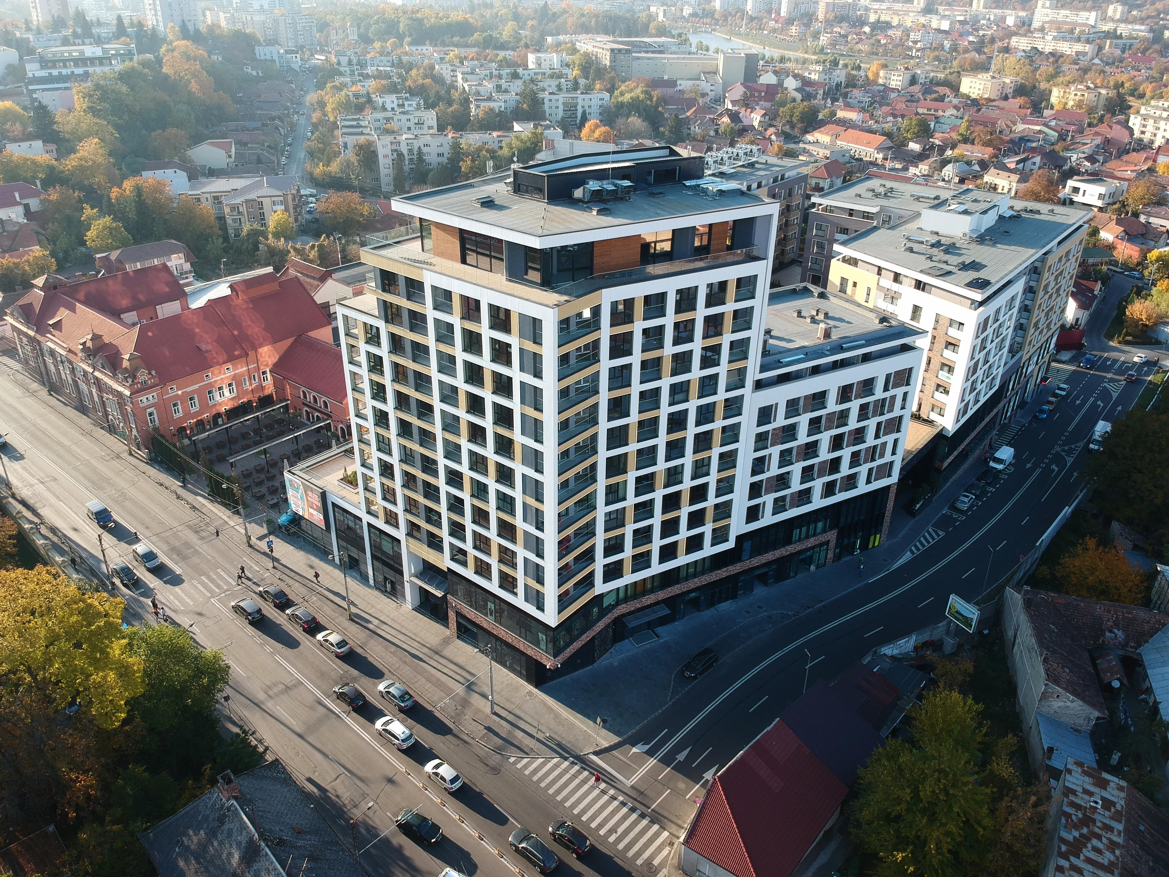 Hotel Platinia Клуж-Напока Екстериор снимка Residential complex in Belgrade